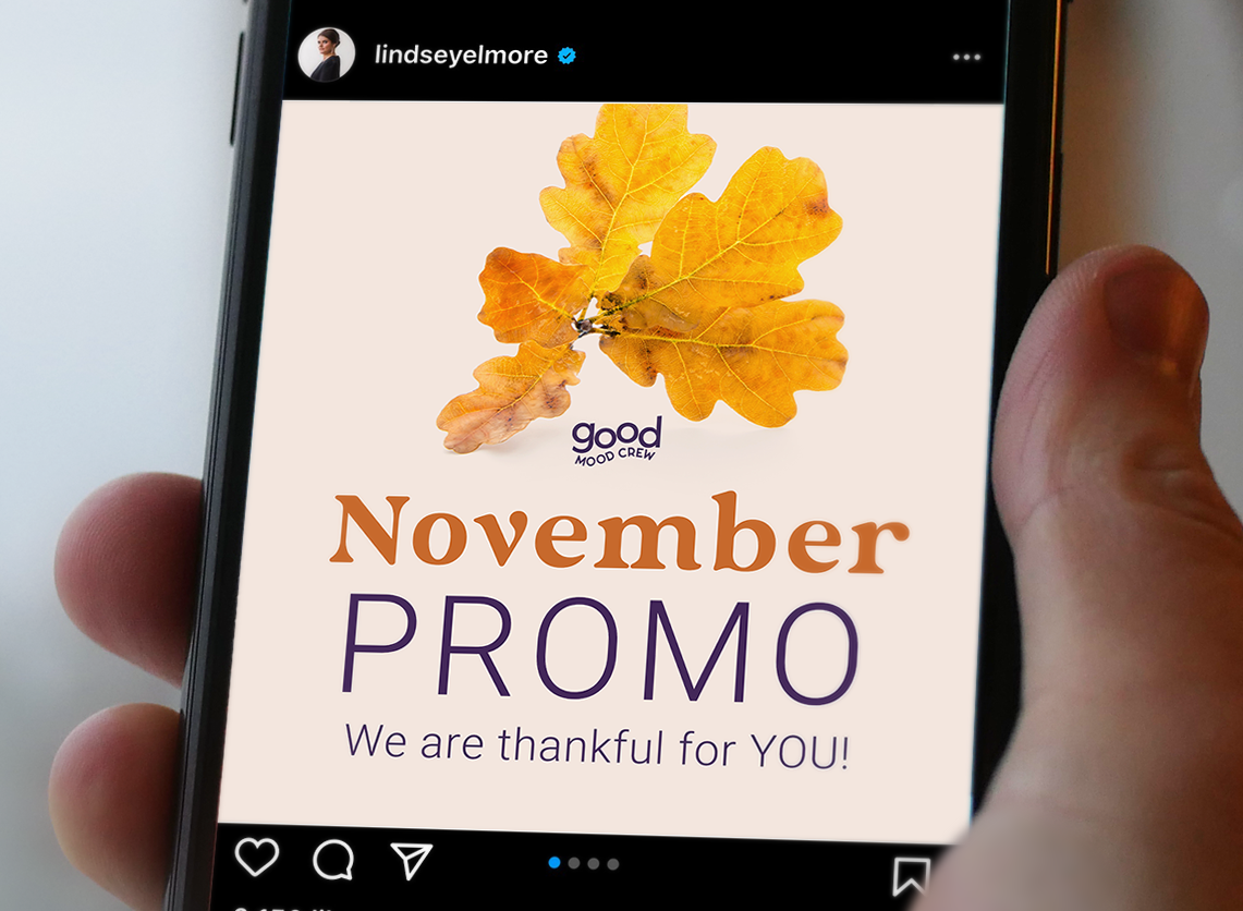 November Monthly Promo